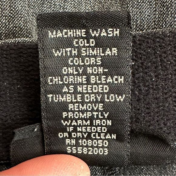 Lane Bryant Soft Denim Charcoal Gray Pencil Skirt - Picture 11 of 12